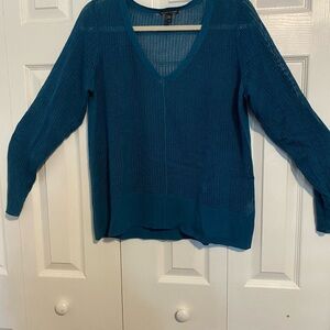 Lightweight dark teal sweater